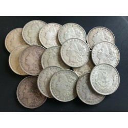 ONE 1921 MORGAN SILVER DOLLAR 90% SILVER GOOD OR BETTER CIRCULATED FAST S&H